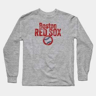 Red Sox Baseball Weathered Long Sleeve T-Shirt